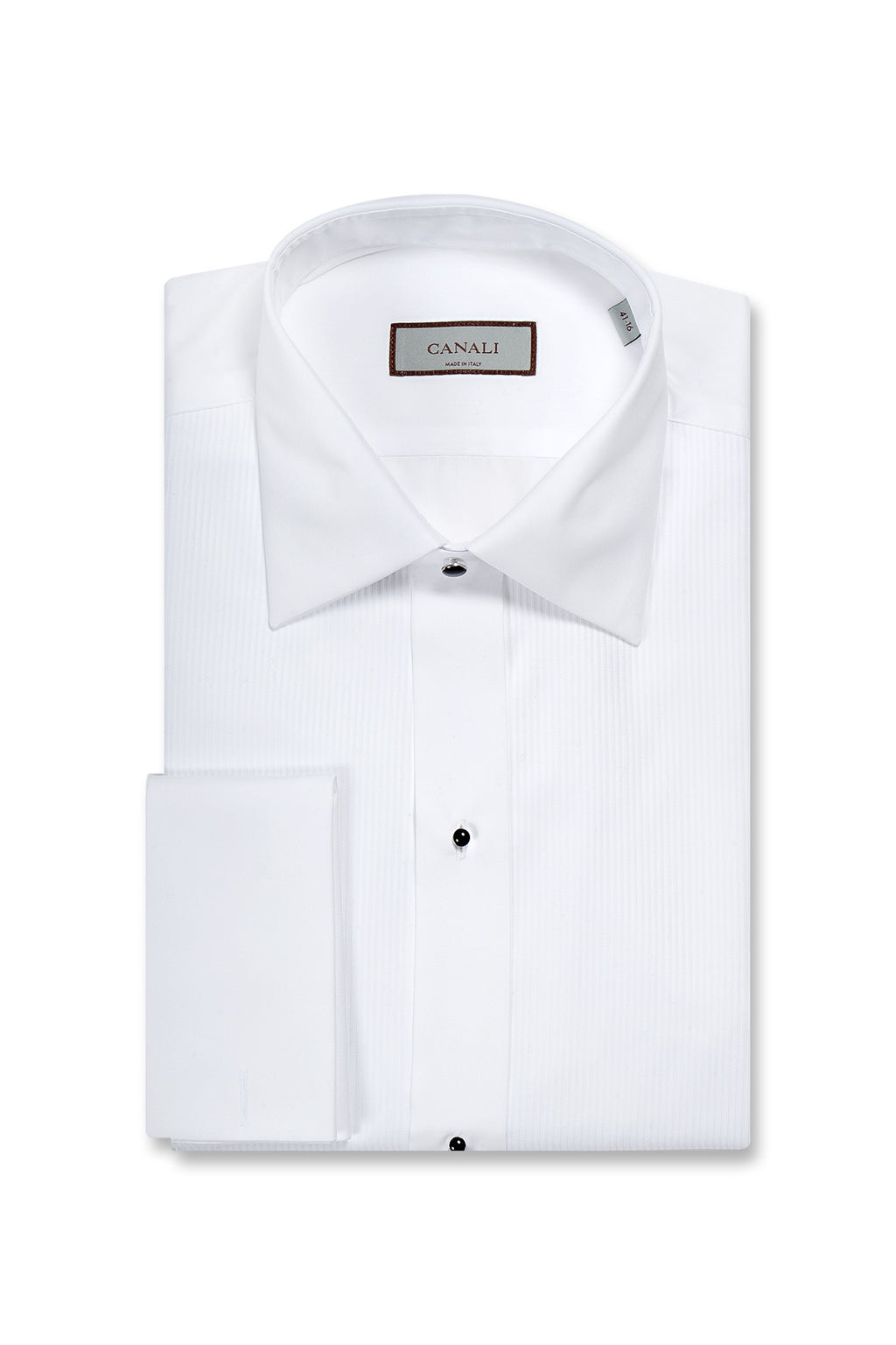 CANALI | Dinner Shirt With Studs | White