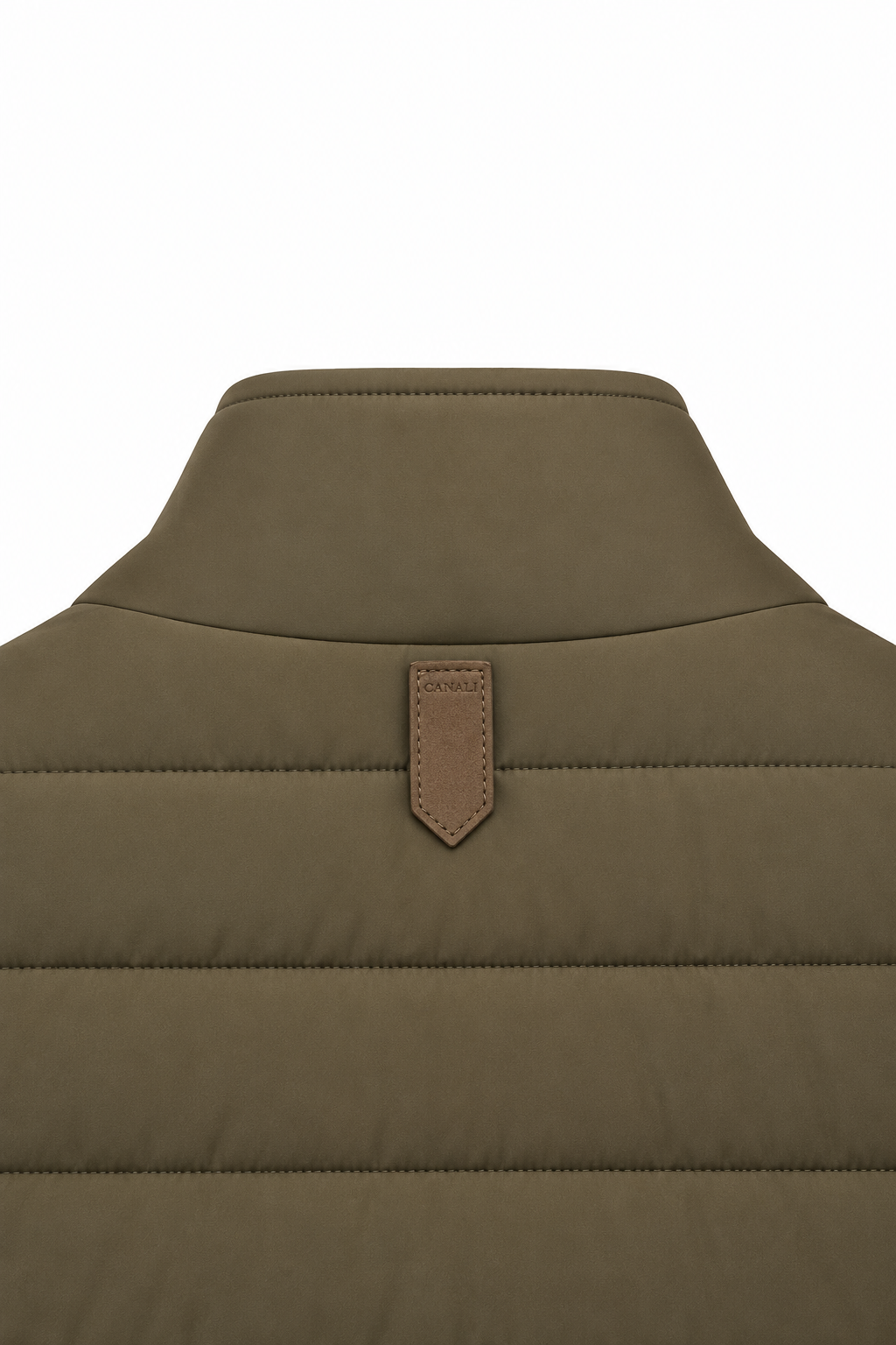 CANALI | Zipped Gilet | Forest