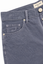 JACOB COHEN | Edo Lightweight Twill Trousers | Mid-Blue
