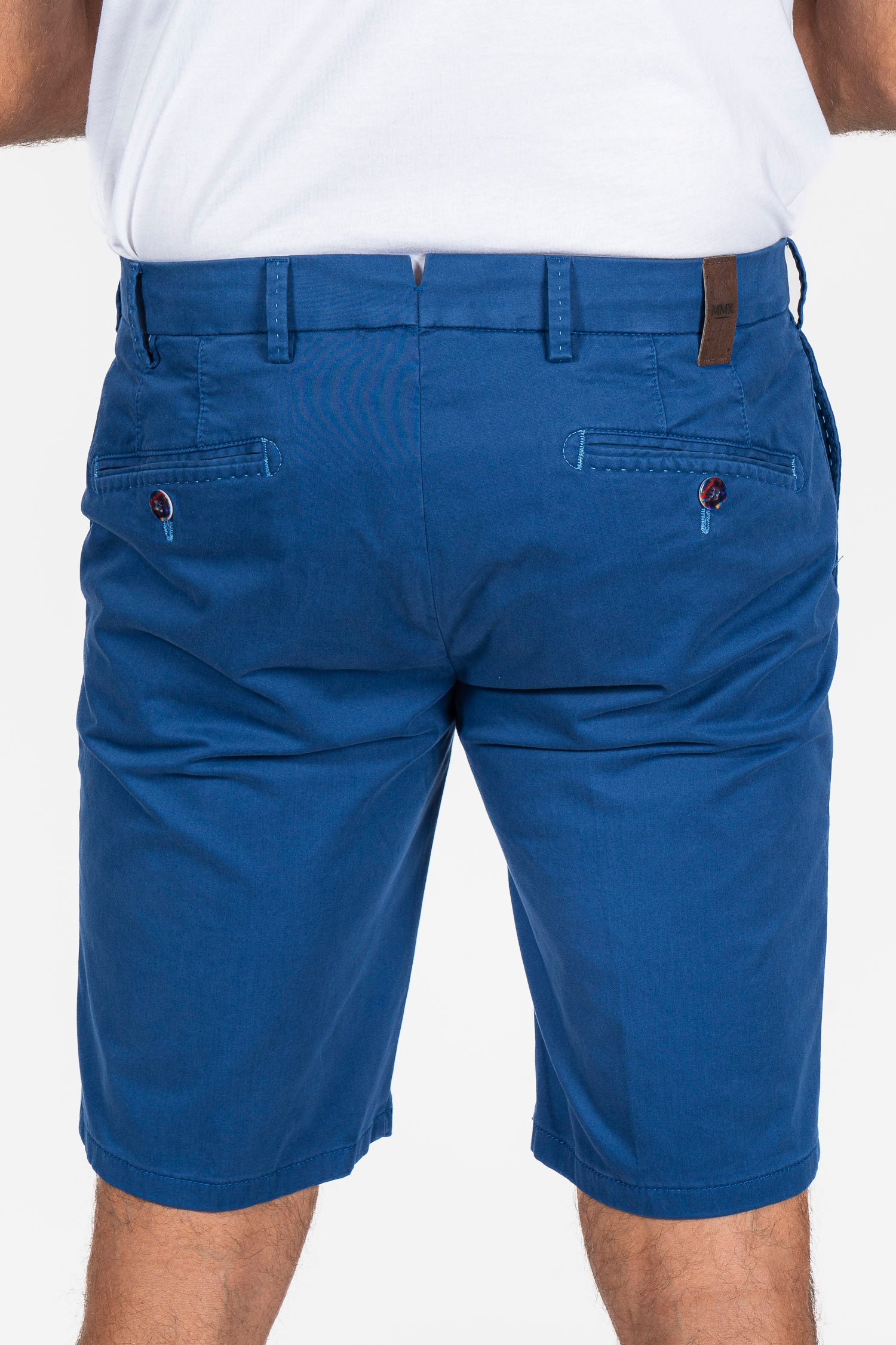 MMX | Cotton Shorts | Mid-Blue