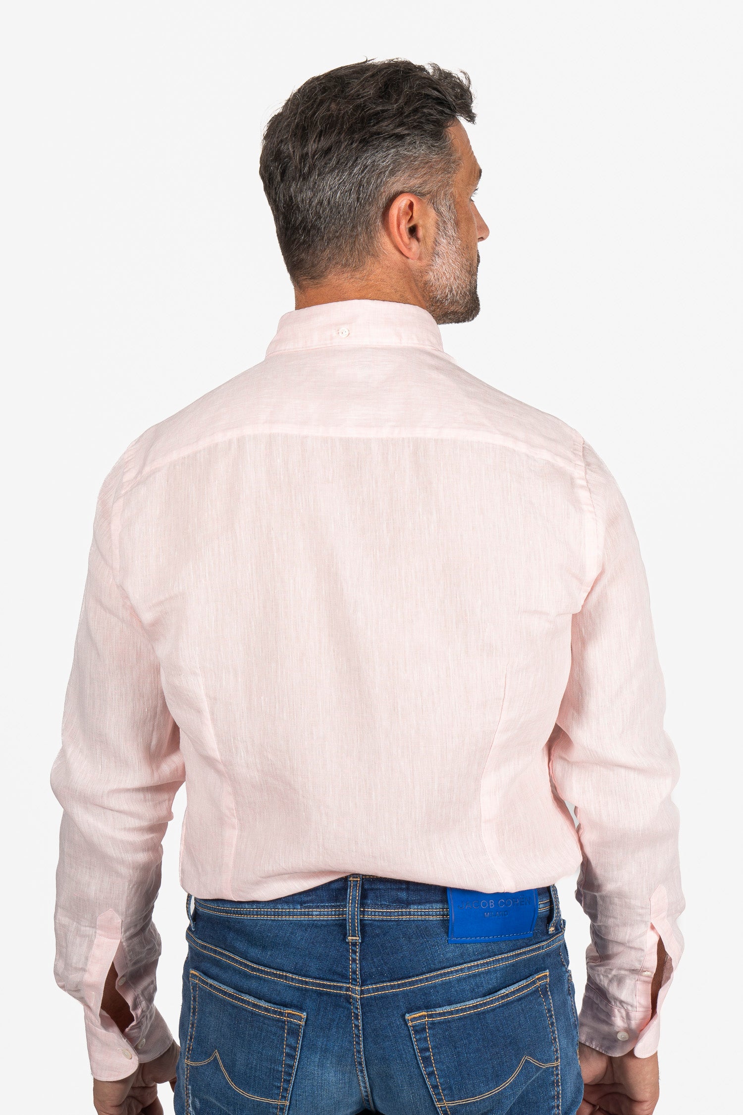 ETON | Linen Shirt | Pink