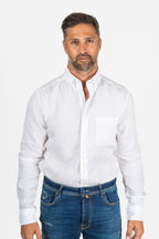 ETON | Linen Shirt | White
