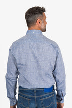 ETON | Linen Shirt | Blue