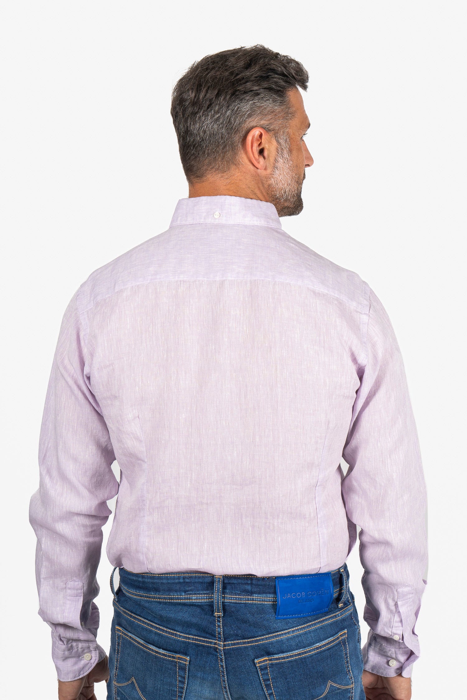ETON | Linen Shirt | Lilac