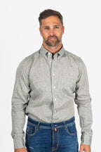 ETON | Linen Shirt | Green