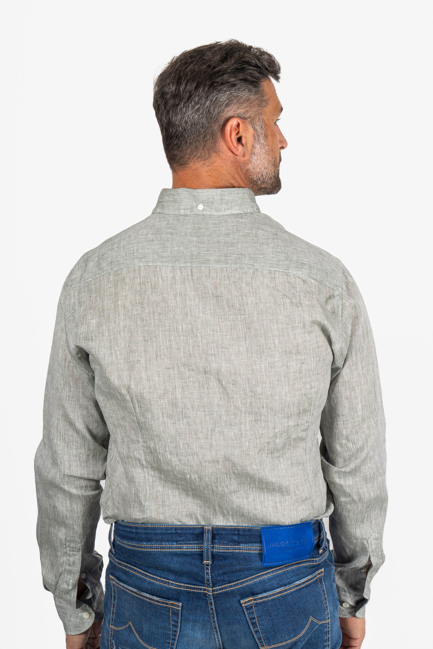 ETON | Linen Shirt | Green