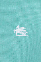 ETRO | Polo With Inner Contrast | Seafoam