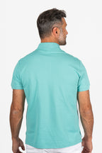 ETRO | Polo With Inner Contrast | Seafoam