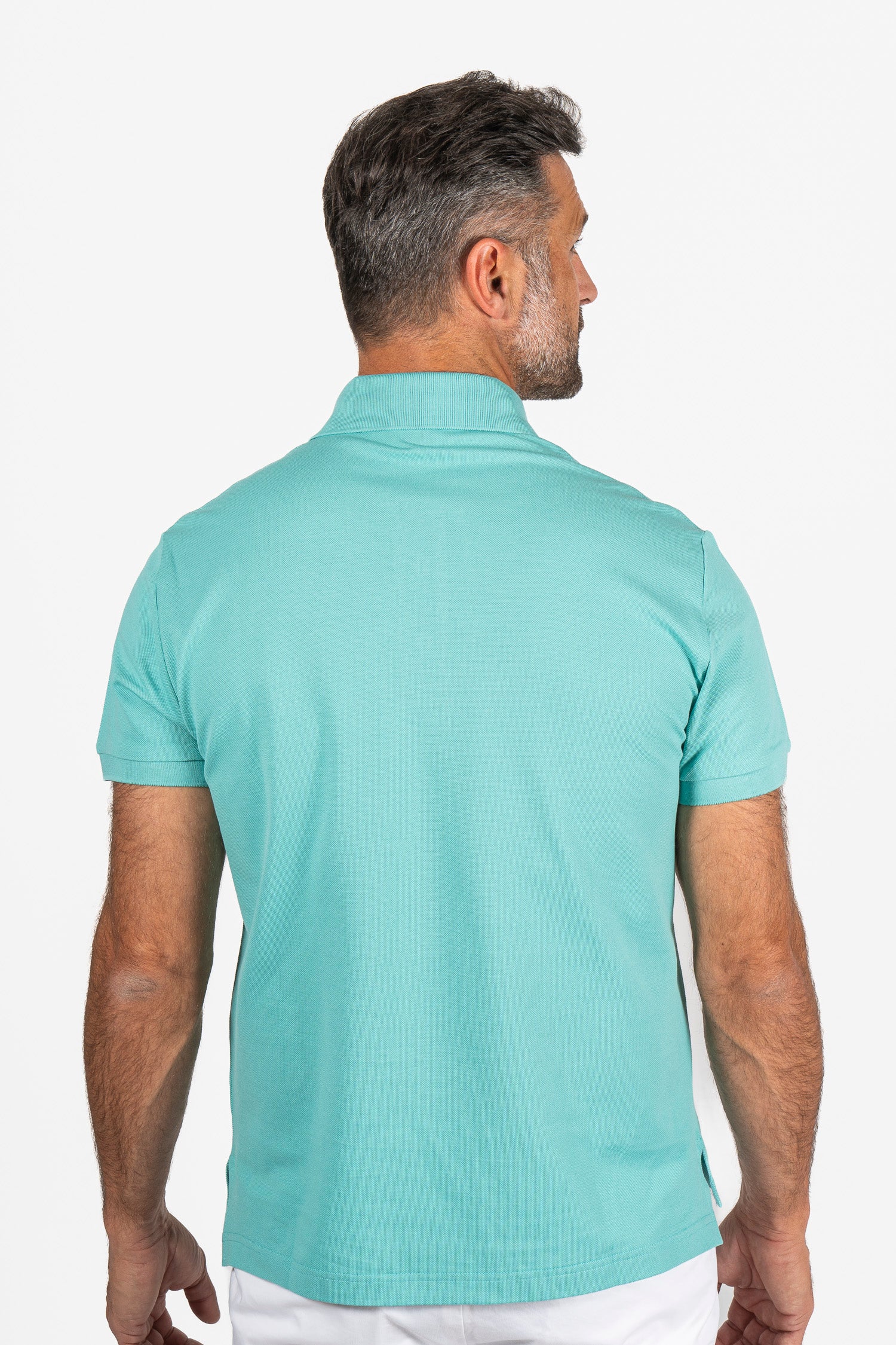 ETRO | Polo With Inner Contrast | Seafoam