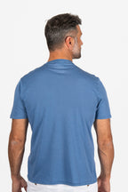 FEDELI | Soft Cotton T-Shirt | Blue