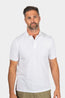 FEDELI | Cotton Pique Polo | White