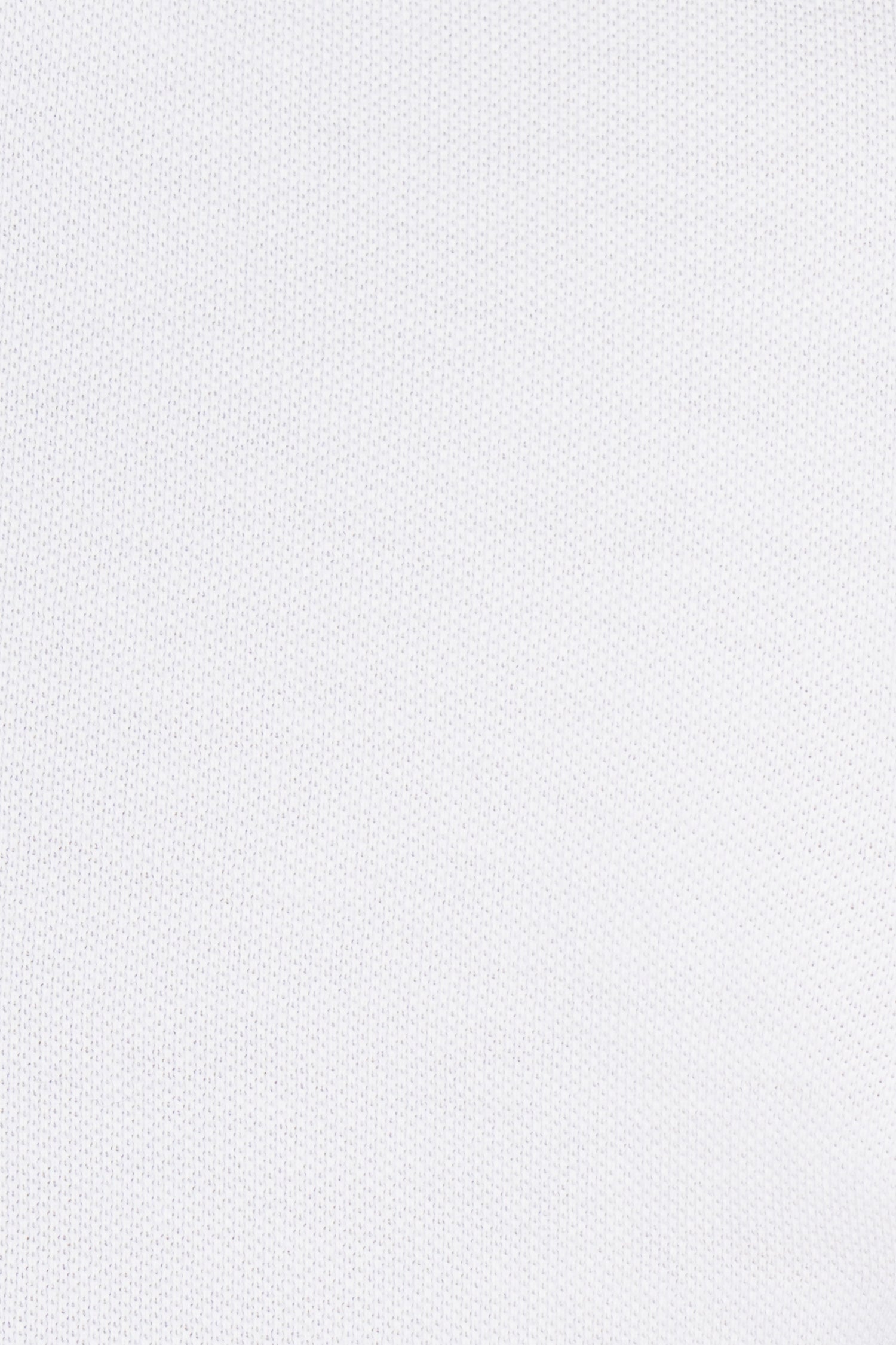 FEDELI | Cotton Pique Polo | White