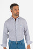 ETRO | Striped Linen Shirt | Blue