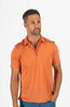 FEDELI | Soft Cotton Polo | Burnt Orange
