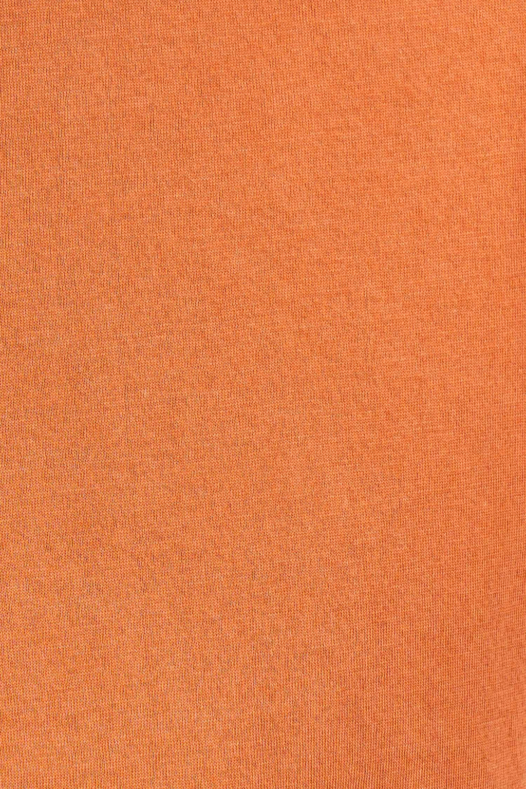 FEDELI | Soft Cotton Polo | Burnt Orange