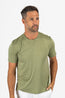 FEDELI | Soft Cotton T-Shirt | Olive Green