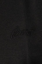 BRIONI | Polo With Zip |  Black