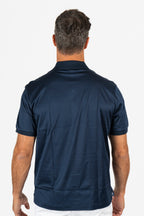 BRIONI | Polo With Zip | Navy