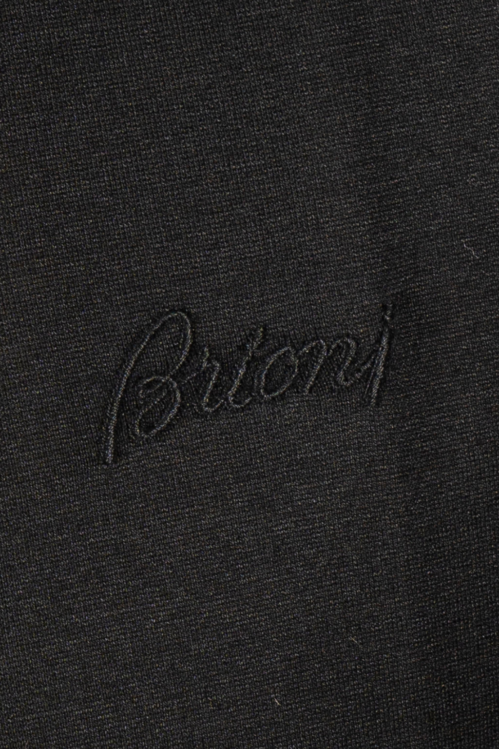 BRIONI | T-Shirt Brioni On Chest |  Black