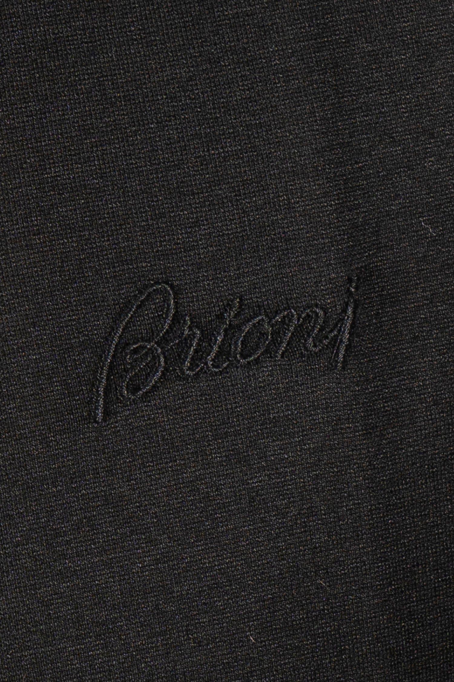 BRIONI | T-Shirt Brioni On Chest |  Black