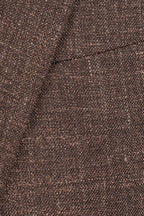 CANALI | Unlined Wool Blend Suit | Chocolate