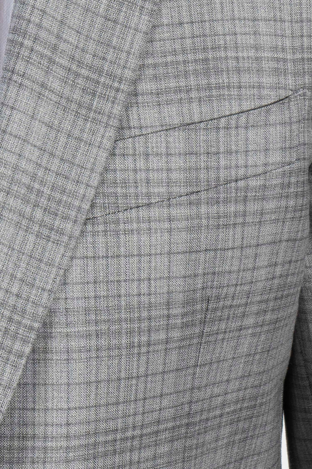 CANALI | Checked Suit | Light Grey