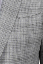 CANALI | Checked Suit | Light Grey