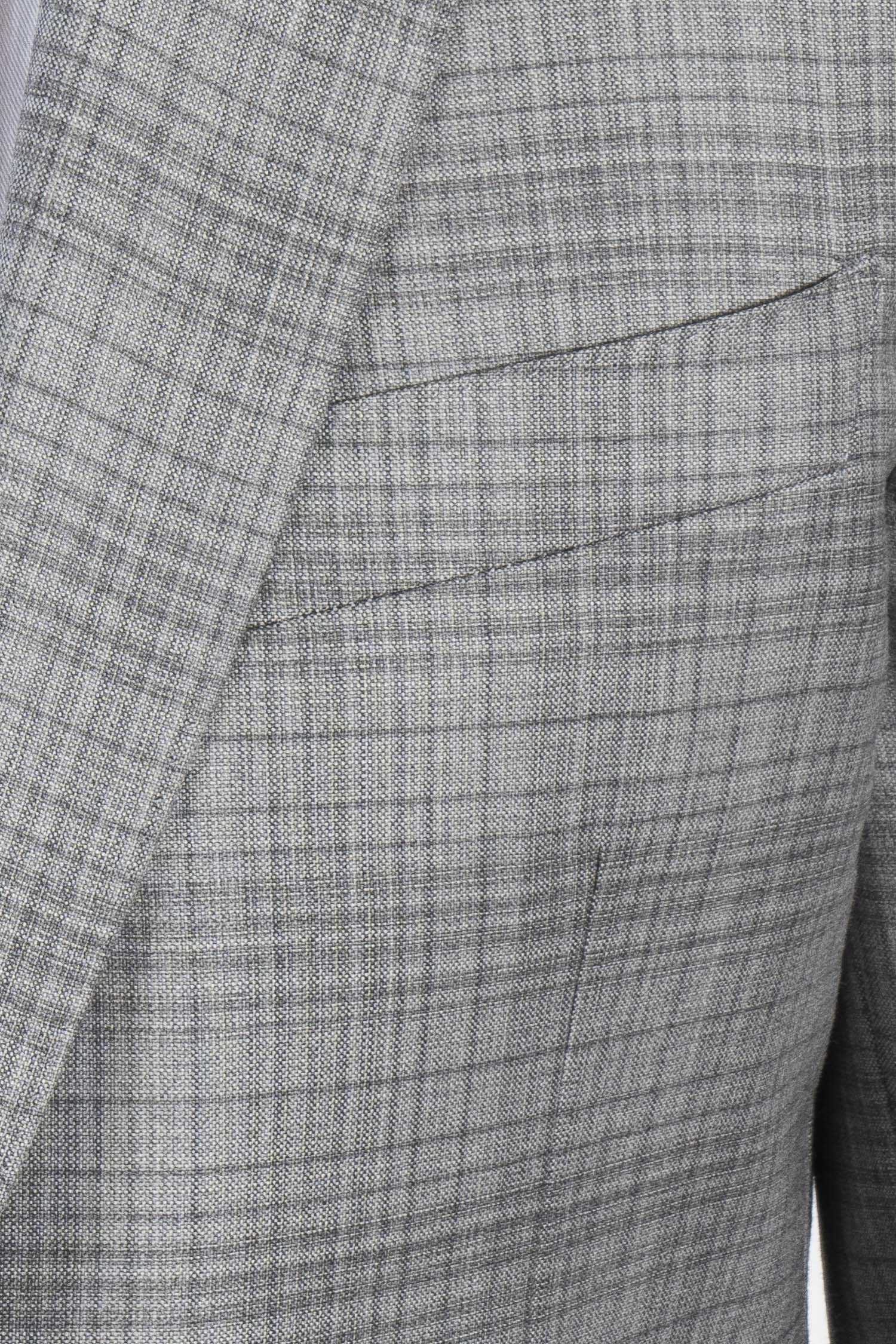 CANALI | Checked Suit | Light Grey