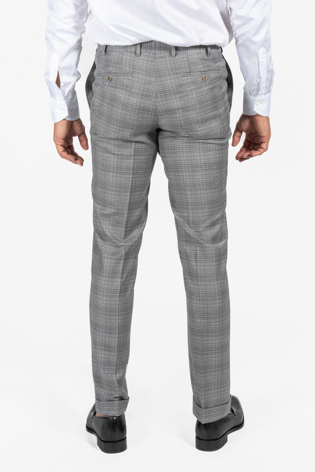 CANALI | Checked Suit | Light Grey