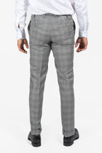 CANALI | Checked Suit | Light Grey