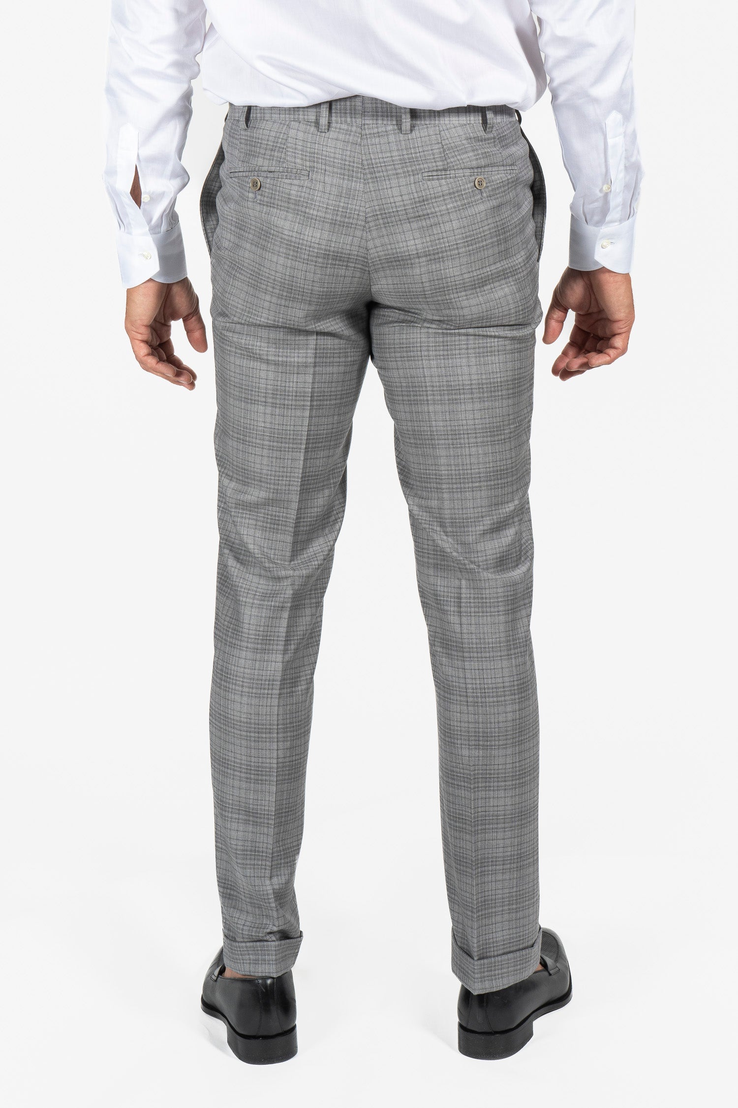 CANALI | Checked Suit | Light Grey