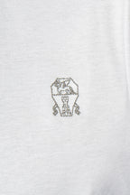 BRUNELLO CUCINELLI | T-Shirt With Logo | White