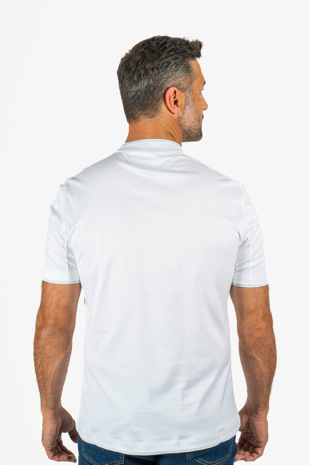 BRUNELLO CUCINELLI | T-Shirt With Trims | White