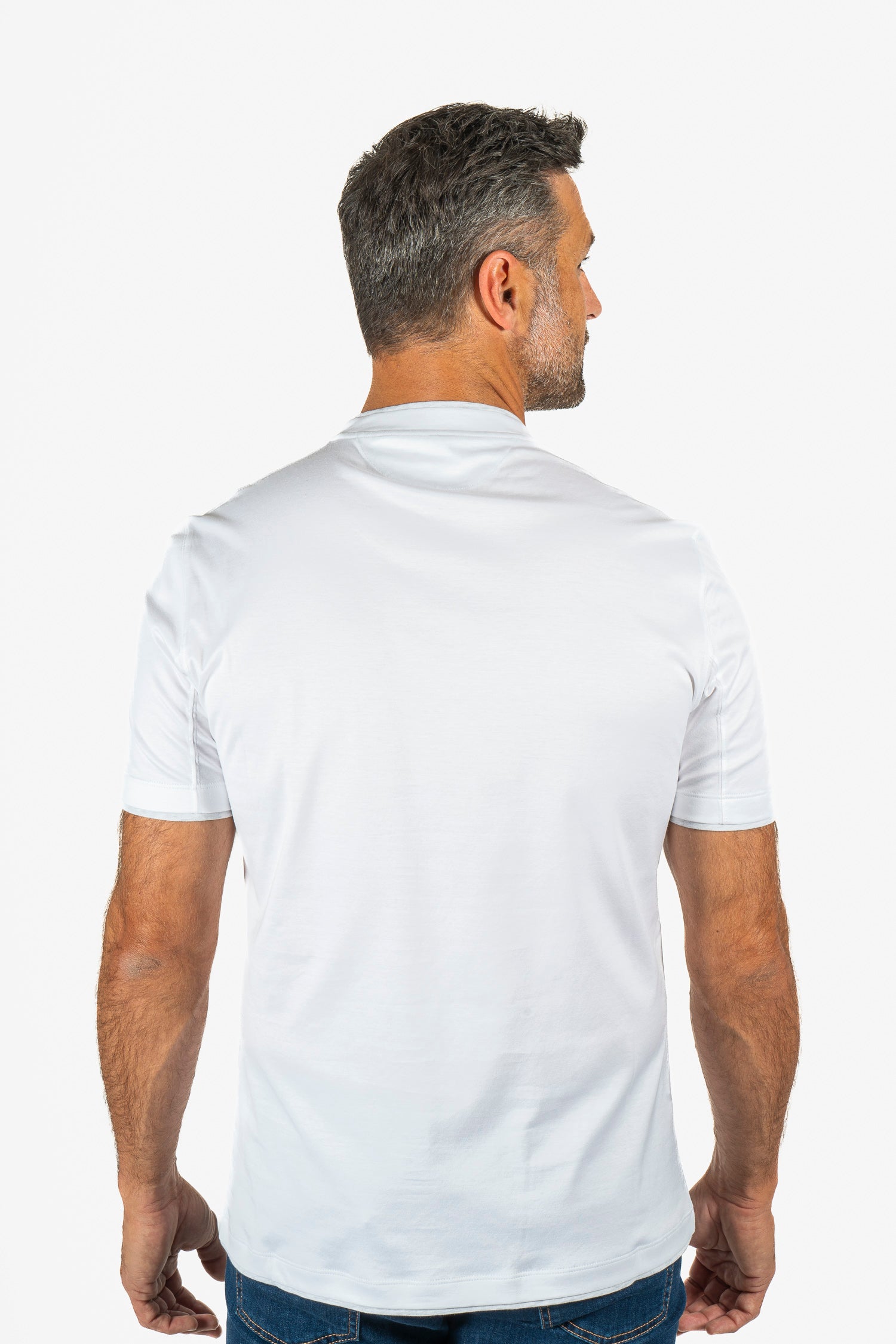 BRUNELLO CUCINELLI | T-Shirt With Trims | White