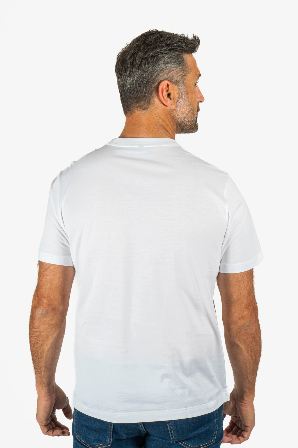 BRIONI | T-Shirt With Sail Boat | White