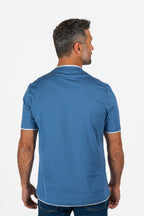 BRUNELLO CUCINELLI | T-Shirt With Trims | Blue