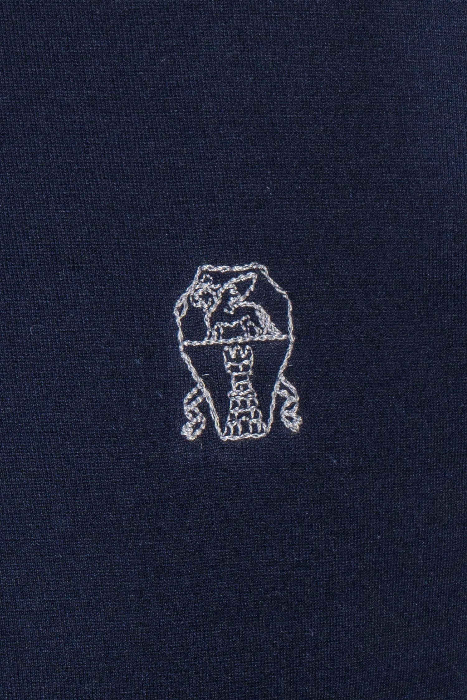BRUNELLO CUCINELLI | T-Shirt With Logo | Navy