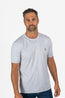 BRUNELLO CUCINELLI | T-Shirt With Red Logo | Light Grey