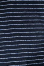 CANALI | T-Shirt With Marle Stripes | Navy