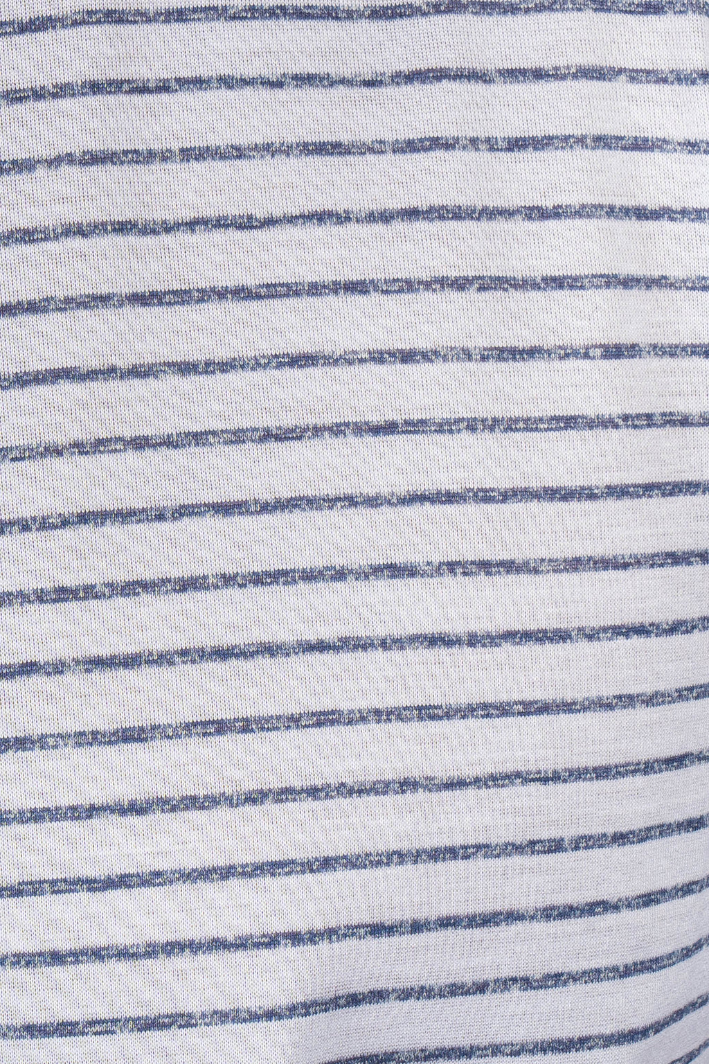 CANALI | T-Shirt With Marle Stripes | White