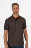 BRIONI | Organic Cotton Polo | Dark Brown