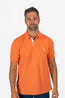 BRUNELLO CUCINELLI | Polo With Contrast Placket | Orange
