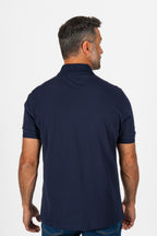 BRUNELLO CUCINELLI | Polo With Contrast Placket | Navy