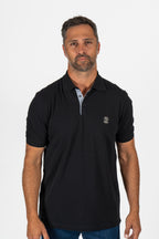 BRUNELLO CUCINELLI | Polo With Contrast Placket | Black