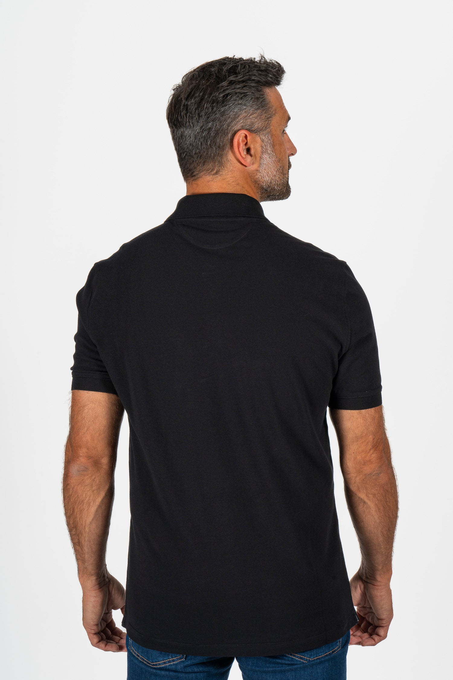 BRUNELLO CUCINELLI | Polo With Contrast Placket | Black