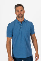 BRUNELLO CUCINELLI | Pique Polo | Blue