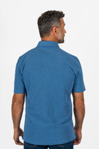 BRUNELLO CUCINELLI | Pique Polo | Blue