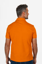 ETRO | Polo With Trim Under Collar | Orange
