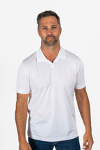 CANALI | V-Neck Polo | White