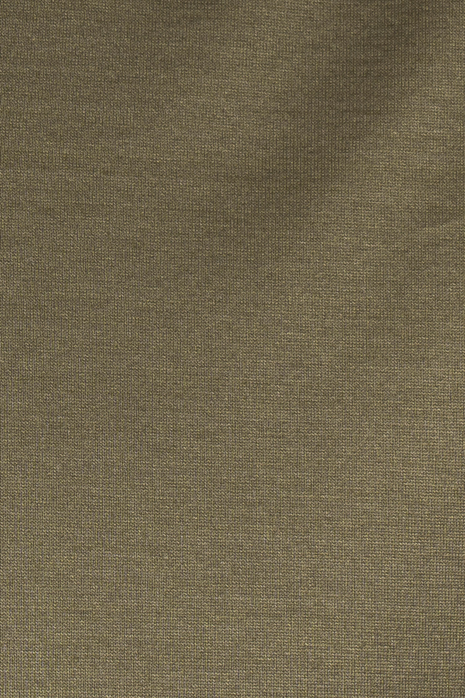 CANALI | V-Neck Polo | Olive Green